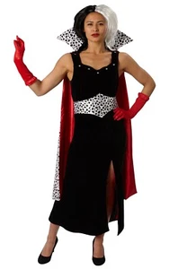 Rubie's Disney Grand Heritage Cruella De Vil Adult Costume Small UK 8-10 - Picture 1 of 24