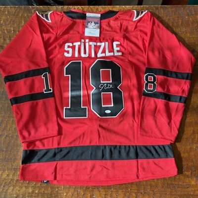 Tim Stutzle Signed Ottawa Senators Jersey JSA Coa Autographed - Image 1 of 4