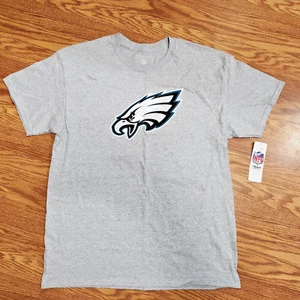 Camiseta gris de fútbol americano Philadelphia Eagles ropa del equipo de la NFL para hombre talla grande - Imagen 1 de 5