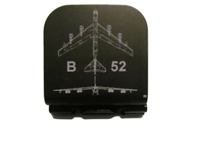 B-52 Bomber Laser Etched Aluminum Hat Clip Brim-it - Picture 1 of 9