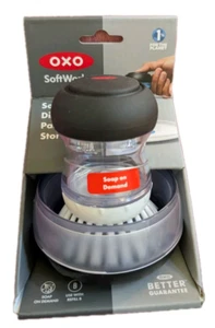 Juego de almacenamiento de cepillo de palma dispensador de jabón OXO Good Grips nuevo en paquete - Imagen 1 de 3