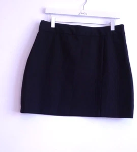 Rachel Zoe Damen klassischer schwarzer Minirock Gr. 10 - Bild 1 von 12