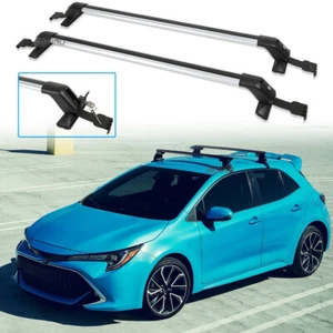 Portaequipajes de carga con barra transversal superior para techo de auto para Toyota Corolla Prius Yaris - Imagen 1 de 14