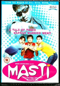 MASTI - VIVEK OBERAI, AJAY DEVGAN - NEW ORIGINAL BOLLYWOOD DV -ENGLISH SUBTITLES - Picture 1 of 2