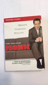 MONK-" THE COMPLETE THIRD SEASON" LIKE NEW!! - Picture 1 of 6