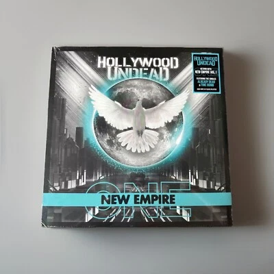 Hollywood Undead - New Empire/ Vol 1 Aqua With Black Splatter Coloured Vinyl New — 第 1/3 张图片