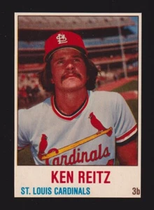 Hostess #106 1978 Ken Reitz St Louis Cardinals como nuevo (mancha) A - Imagen 1 de 2