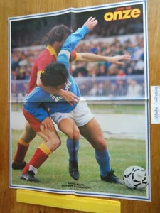 Plakat Poster Eleven Maradona Neapel Rom Sanchez Fußball - Bild 1 von 2