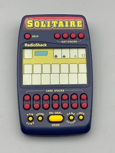 Juego de Viaje Electrónico Portátil Vintage Radio Shack Solitario 60-2697 Probado - Imagen 1 de 3