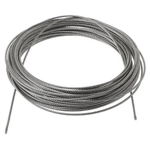 Stainless Steel Cable Wire 1.5/2/4mm Plastic Coated Rope 5/10/15M Clothes Line - Picture 1 of 12