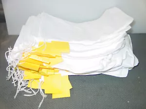 59 SPECIMEN COLLECTION BAGS, 5" mouth, Plastic over cloth, 12" x 7", NEW with - Picture 1 of 4