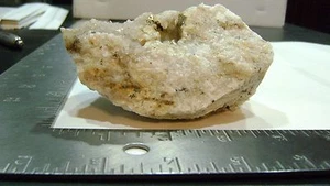 3 1/2" X 4" XLS  Druzy Quartz Cluster w/Vugs - Loudville, Mass. - Picture 1 of 8