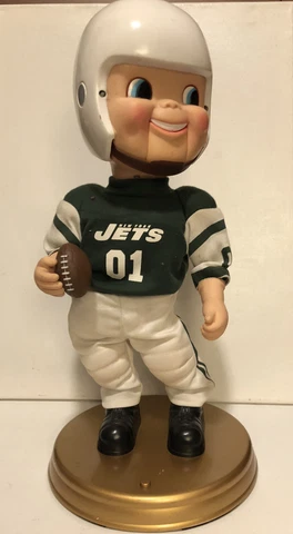 NY New York Jets Rockin Gemmy Animated Action Doll NFL Talks Moves Cover