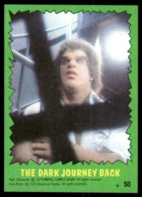 The Incredible Hulk 1979 TV Show Topps Card #50 (NM) - Image 1 of 2