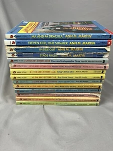 Lot of 14 Vintage Anne M. Martin Books The Babysitters Club And Other Titles - Picture 1 of 2