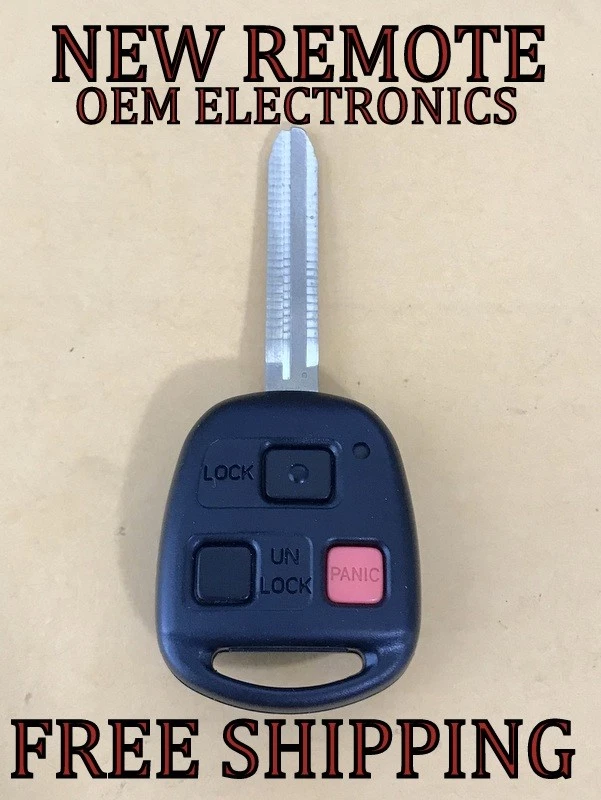 NEW UNCUT TOYOTA FJ CRUISER LANDCRUISER KEYLESS REMOTE HEAD FOB HYQ12BBT 4D 67 - Image 1 of 1