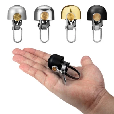 ROCKBROS Vintage Bicycle Brass Bell Ring MTB Road Bike Retro Horn Alarm 75DB - Image 1 of 4