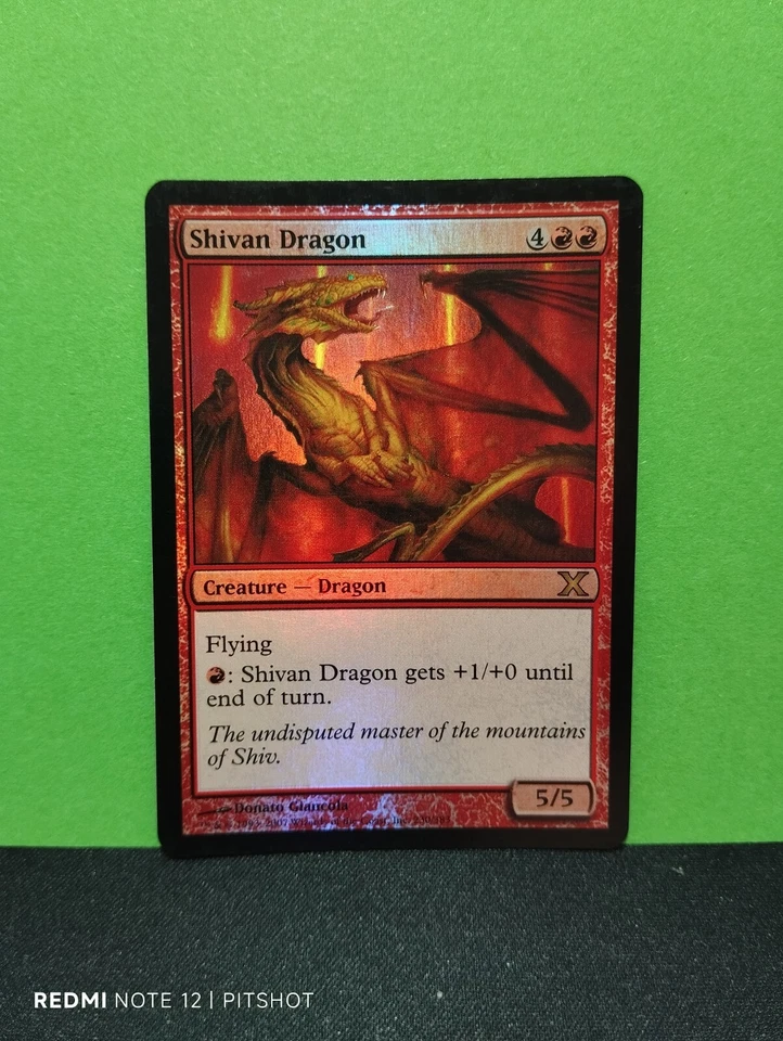 FOIL Shivan Dragon / Shivan-Drache - MTG Magic - Bild 1 von 1