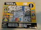 New Tonka Truck Color Your Own Poster Set 14 Posters Emt Police Construction Toy