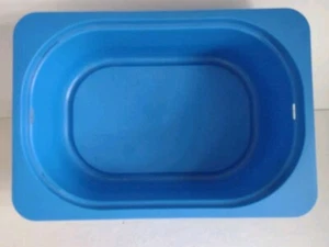 Ikea Trofast Storage bins *BLUE* Retired/Discontinued 7 ¾x11 ¾x4 " RARE! - Picture 1 of 4