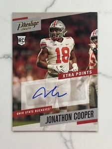 2021 Chronicles Prestige Draft Picks #PS-JCO Jonathon Cooper Auto Ohio State - Bild 1 von 2