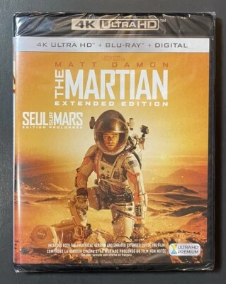 The Martian [ Extended Edition ] (4K Ultra HD + Blu-ray) NEW - Image 1 of 4