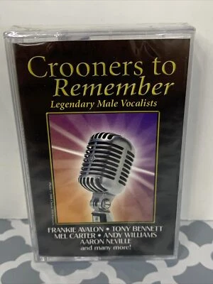 Crooners to Remember Legendary Male Vocalists (2000, Madacy) Audio Cassette Tape - Image 1 of 2