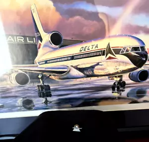 DELTA AIR LINES - SPILLA WIDGET L 1011 (Argento) - Foto 1 di 8