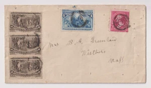 E3723: EE. UU. #237 (3), #230 en cubierta a masa de 1890 - Imagen 1 de 1