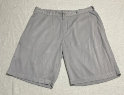 Pantalones Cortos Nike Para Hombre Talla 35 x 11 Golf Beige Tostado Elastizados Frente Plano Logo Foto 1 de 4