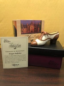 Just The Right Shoe By Raine Brogue Ballyhoo Miniature Shoe Figurine - Picture 1 of 6