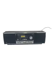 Vintage Monteverdi AM/Fm-Fm Stereo tragbares Radio braun schwarz silber Farbe - Bild 1 von 8