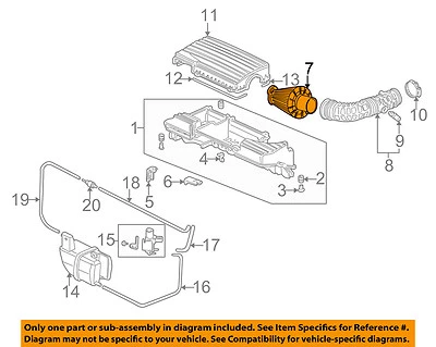 HONDA OEM 00-05 S2000 Engine-Air Filter Element 17220PCX003 - Image 1 of 2
