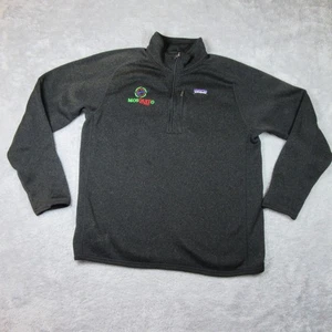 Patagonia Better Sweater Herren XL schwarz 1/4 Zip Fleece Taschen Outdoor Wandern - Bild 1 von 18