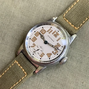 Waltham ORD 1942. DEPT. Reloj Pulsera Grado 10609 Militar Estadounidense Esfera Luminosa #7 - Imagen 1 de 14
