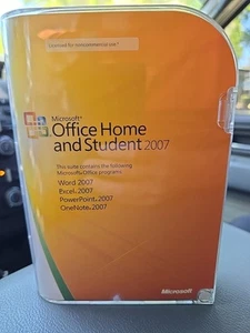 NEW SEALED Microsoft Office Home & Student 2007 Full Version for 3 PCs . - Picture 1 of 4