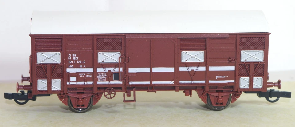 ROCO Réf: 46448 Wagon couvert type Ghs en BO (709) - Photo 1/1