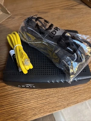 ARRIS TM822 Touchstone DOCSIS 3.0 8x4 Ultra-High Speed Telephone Modem - Black - Image 1 of 4