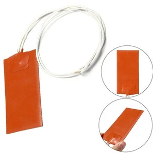 DC12V 15W Silicone Heating Pad Heater Mat Multipurpose Oil Resistant UK Stock - Picture 1 of 7