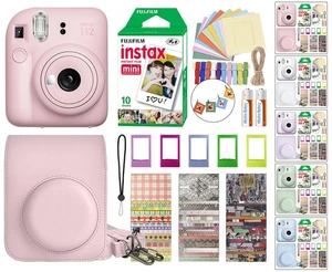 Fujifilm Instax Mini 12 Instant Camera with 10 Film + Accessory Kit All Colors - Picture 1 of 11