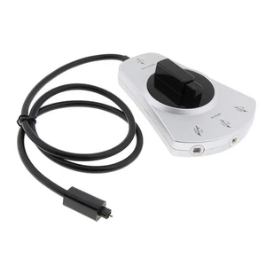 adaptateur de câble à fibre optique audio numérique toslink sélecteur à 3 - Afbeelding 1 van 5