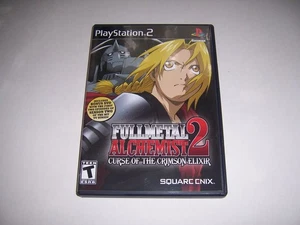 Fullmetal Alchemist 2 Curse Crimson Elixir PlayStation 2 Authentic Case Only PS2 - Picture 1 of 3