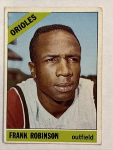 1966 Topps Set-Break #310 Frank Robinson Bueno - Imagen 1 de 6