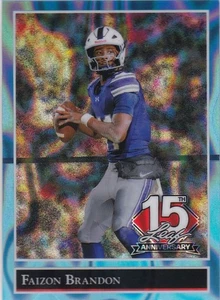 2025 Leaf National 15th Anniversary GOLD LEAF STARS FAIZON BRANDON R/C #1/5 MADE - Picture 1 of 2