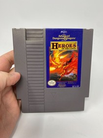 Advanced Dungeons & Dragons Heroes of the Lance NES Nintendo Cart Only - TESTED!