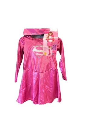 Supergirl-Pink Child Costume-Size Small (4-6)-NEW/OTHER - Image 1 of 4