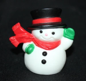 Hallmark Merry Miniatur - 1983 - Schneemann winkt linke Hand - XHA3479 - Bild 1 von 3