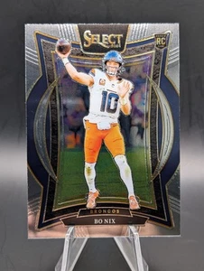 2024 Panini Select Concourse Bo Nix RC Denver Broncos - Picture 1 of 2