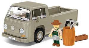 COBI VW VOLKSWAGEN T2a PRITSCHENWAGEN SET OF 151pcs 1:35 BUILDING BLOCKS BRICKS - Picture 1 of 6