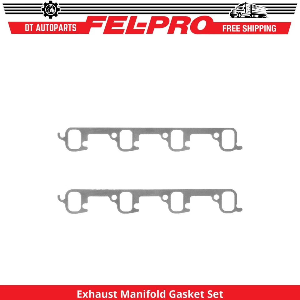 For 1987-1988 Chevrolet R20 Suburban 6.2L V8 Exhaust Manifold Gasket Set Fel-Pro - Image 1 of 1
